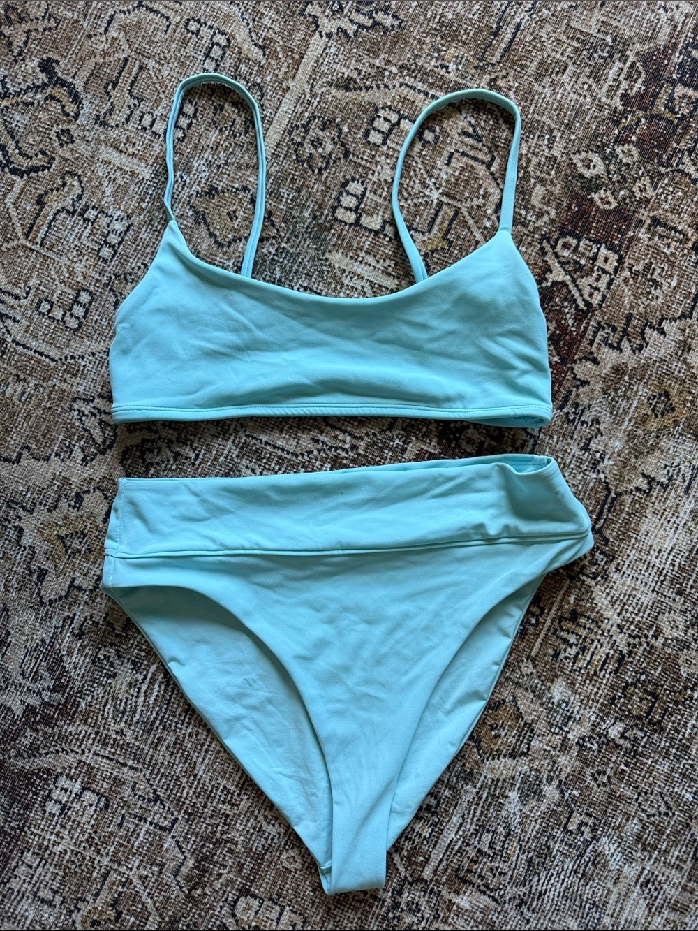 Light Aqua Two-Piece Bikini Set